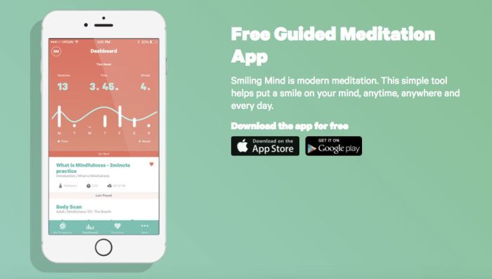 Meditation apps guided ios android video